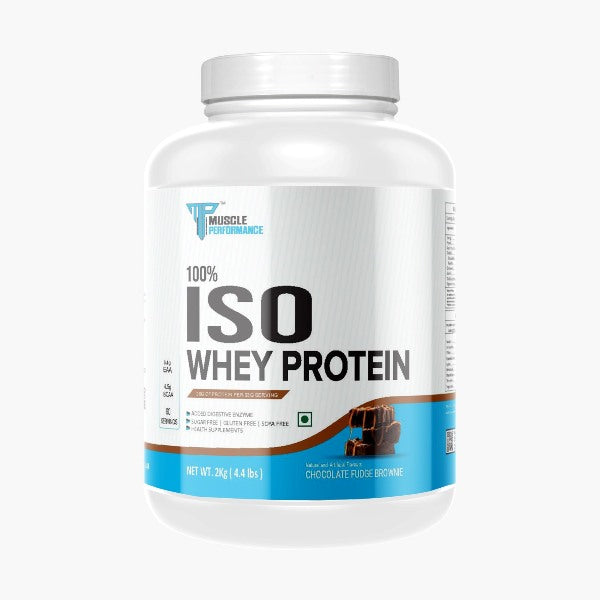 Muscle Performance 100% Isolate Whey Protein ( Chocolate Fudge Brownie ) 2KG